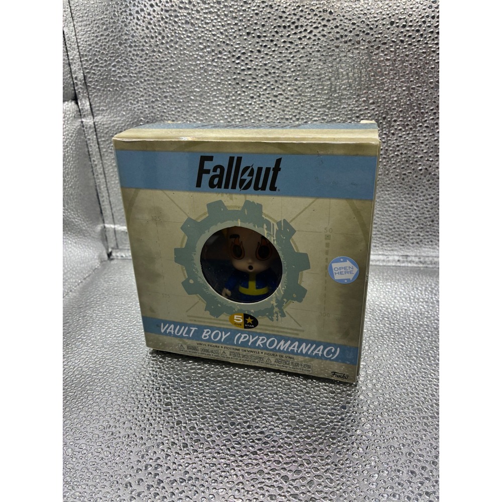 Funko 5 Star Fallout Vault Boy Pyromaniac Vinyl Figure Bethesda Collectible